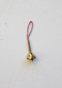 Bell ornament brass beads BE002