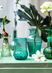 Vase recycled glass DE019-44
