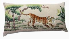 Crouching tiger cushion