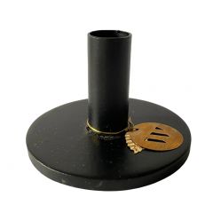 Taper candleholder Black EW-5871B
