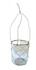 Tealightholder transparent glass WEL185