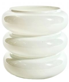 Vase white WEL071