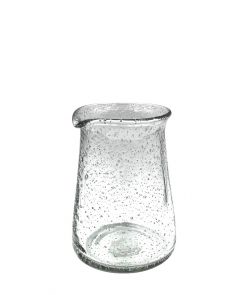 Vase seeded glass WEL103