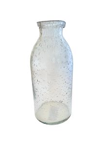 Vase seeded glass WEL106