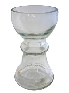 Vase transparent glass Ghisai WEL109