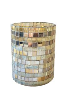 Vase mosaic color beads WEL148