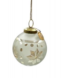 Christmas ball frosted design WEL167